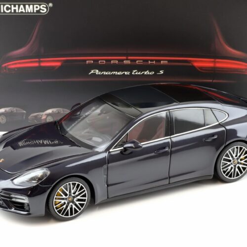 1:18 Minichamps Porsche Panamera Turbo S 2020 Gentian blue metallic