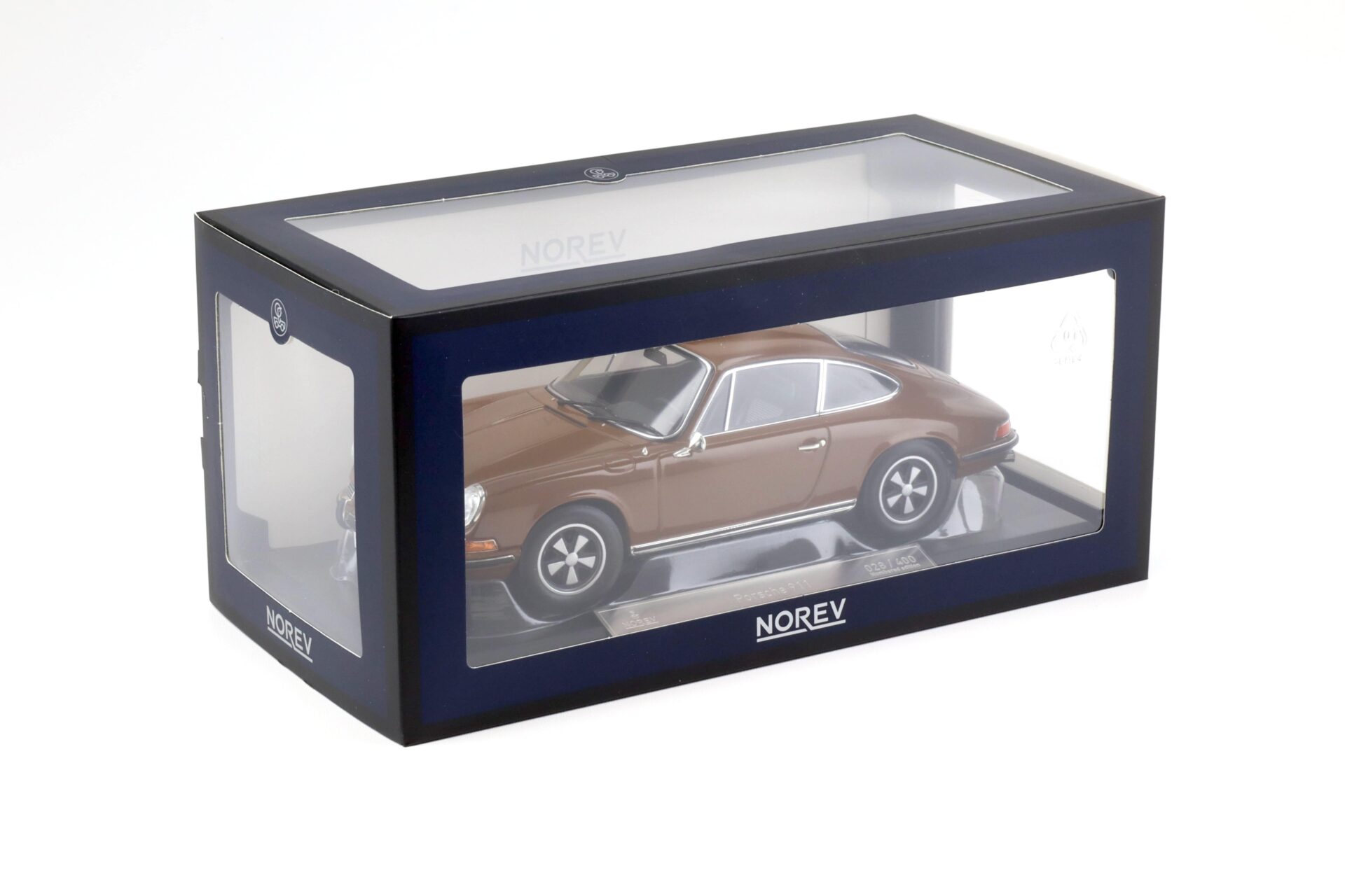 1:18 Norev Porsche 911 T Coupe 1969 brown - Limited 400 pcs.