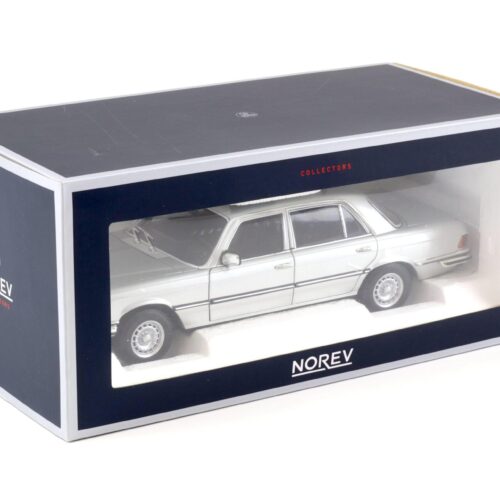 1:18 Norev Mercedes 450 SEL 6.9 Limousine silver metallic 1976 - Image 5