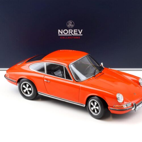 1:18 Norev Porsche 911 E Coupe 1969 orange