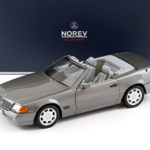 1:18 Norev Mercedes 500SL Cabriolet R129 grey 1989