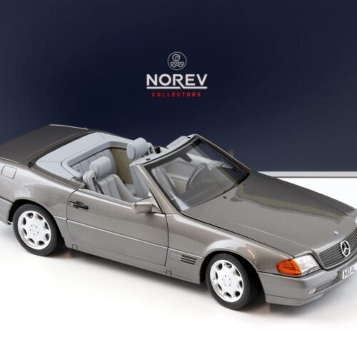 1:18 Norev Mercedes 500SL Cabriolet R129 grey 1989