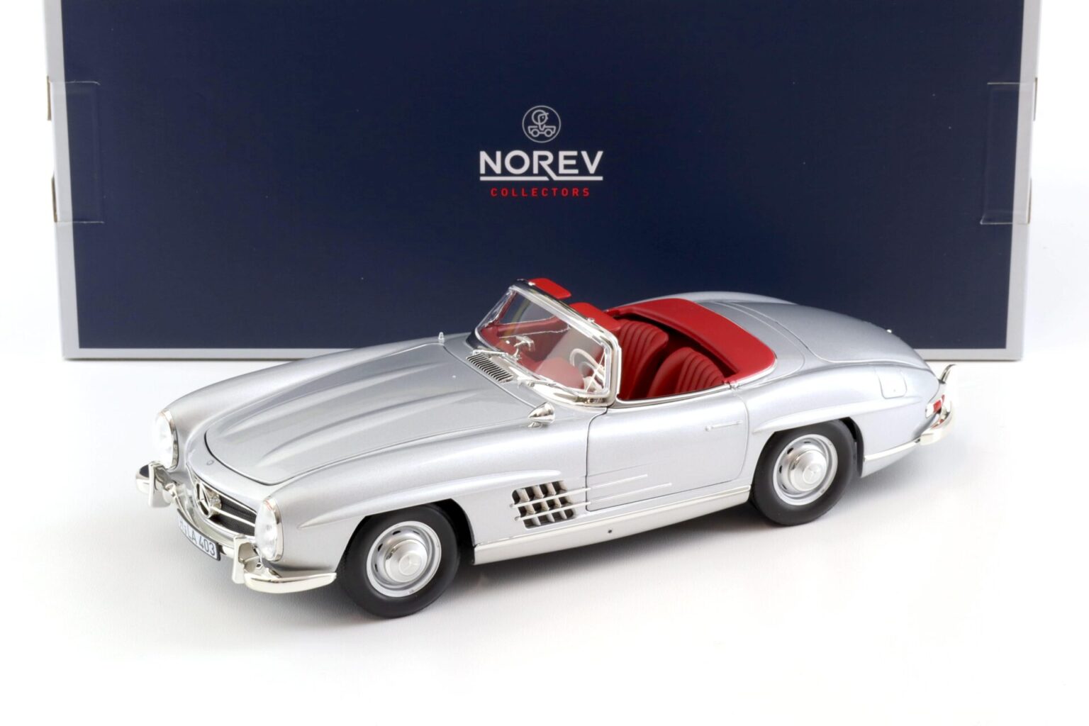Norev 1:18 Mercedes-Benz 300 SL Roadster (W198 II) Baujahr 1957-1963 hellgrün B66040715 Modellauto B66040715