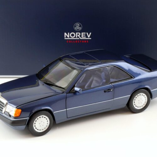 1:18 Norev Mercedes 300 CE-24 Coupe 1990 nautical blue - Limited 1000 pcs.