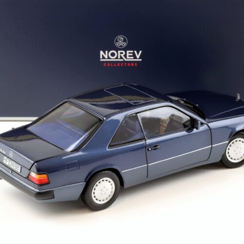 1:18 Norev Mercedes 300 CE-24 Coupe 1990 nautical blue - Limited 1000 pcs.