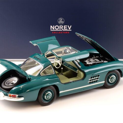 1:18 Norev Mercedes 300 SL Flügeltürer Gullwing 1954 green
