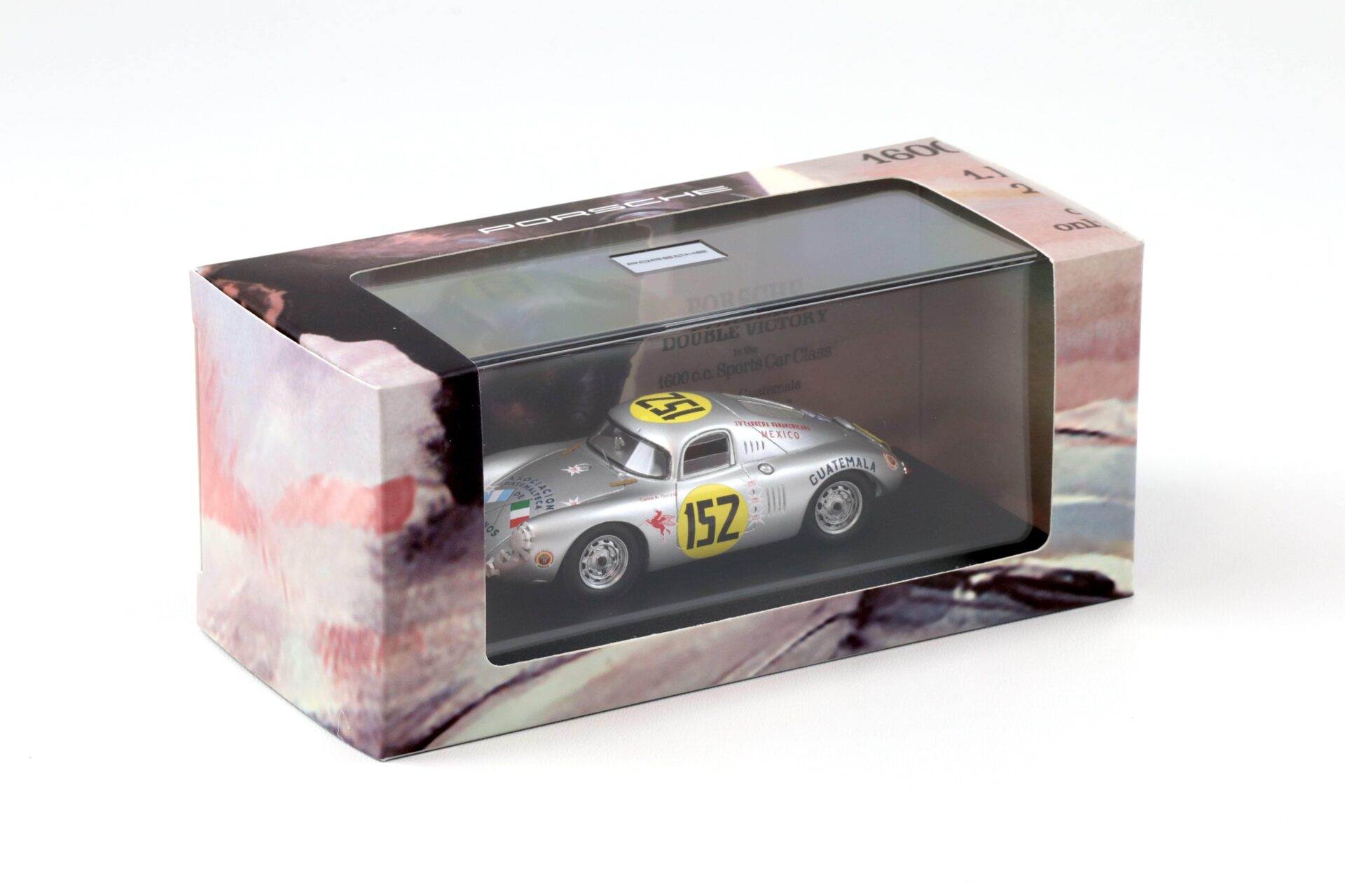 1:43 Spark Porsche 550 Coupe Carrera Panamericana 1953 #152 MAP Porsche Museum