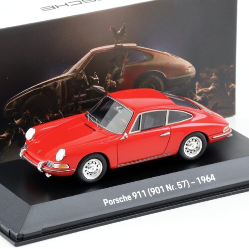 1:43 Spark Porsche 911 (901 Nr.57) Coupe 1964 Signal red MAP Porsche Museum