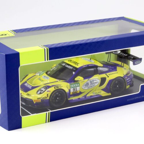 1:18 IXO Porsche 911 992 GT3 R ADAC GT Masters 2023 #91 Gehrsitz/ Müller Twin Busch
