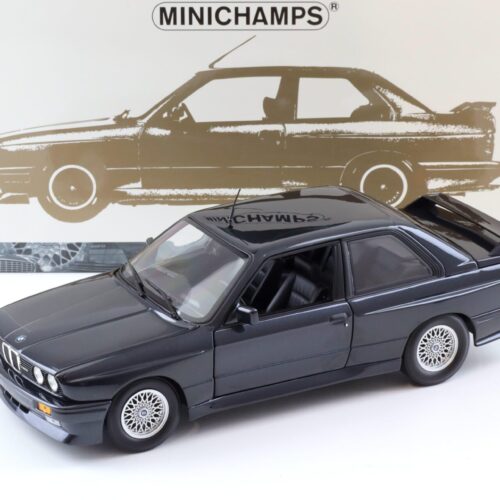 1:18 Minichamps BMW M3 E30 Street Evo Coupe 1989 blue metallic