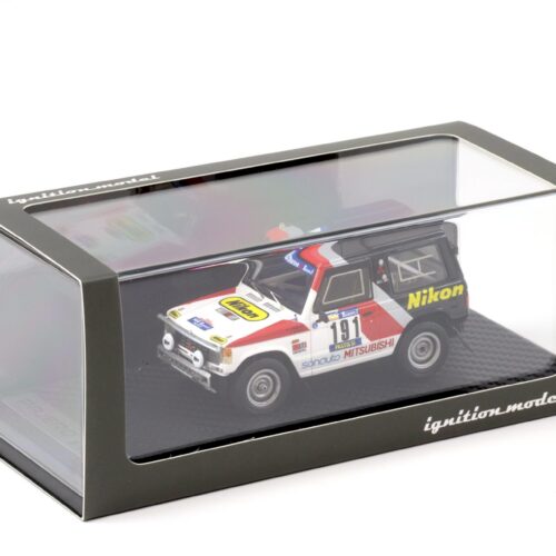 1:43 Ignition Model IG0058 Mitsubishi Pajero #191 Paris-Dakar 1984