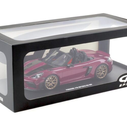 1:18 GT Spirit GT486 Porsche 718 Spyder RS Weissach Package 2023 Ruby Star