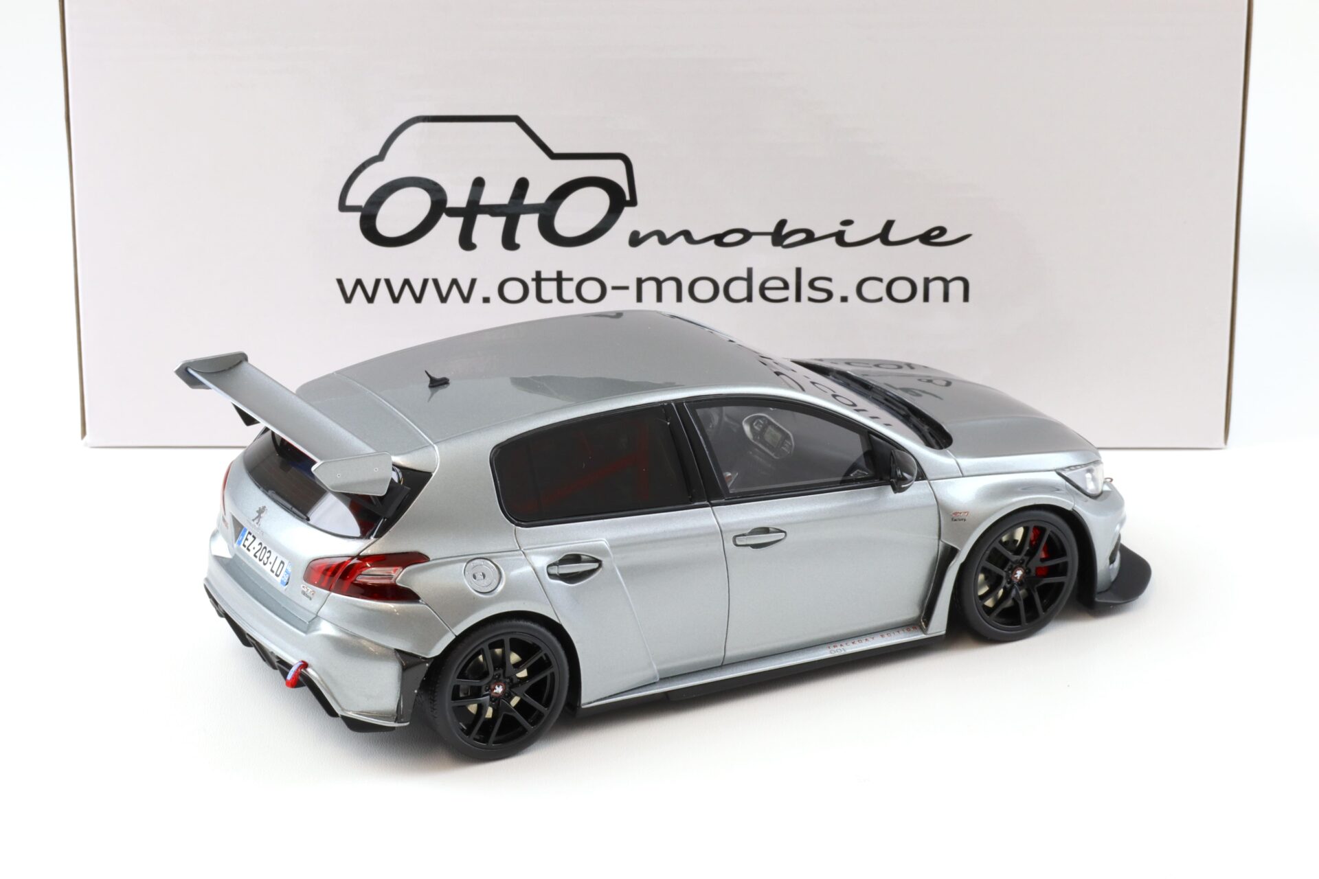 1:18 OTTO mobile OT1055 Peugeot 308 RC ByFactory Tuners 2020 artense grey