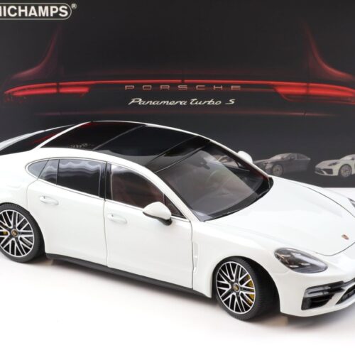1:18 Minichamps Porsche Panamera Turbo S 2020 white metallic