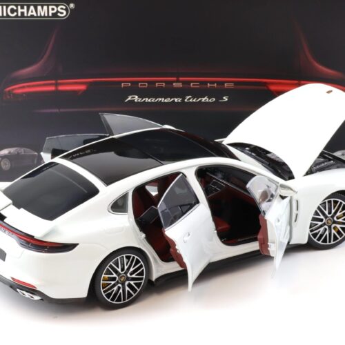 1:18 Minichamps Porsche Panamera Turbo S 2020 white metallic