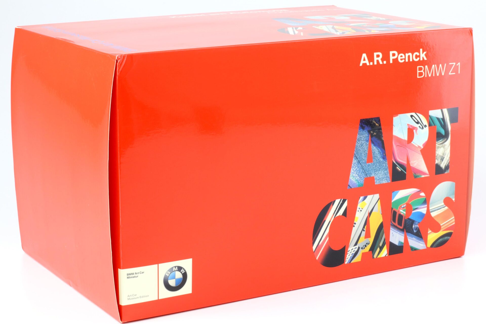 1:18 Minichamps BMW Z1 A.R. Penck 1991 ART CAR DEALER VERSION