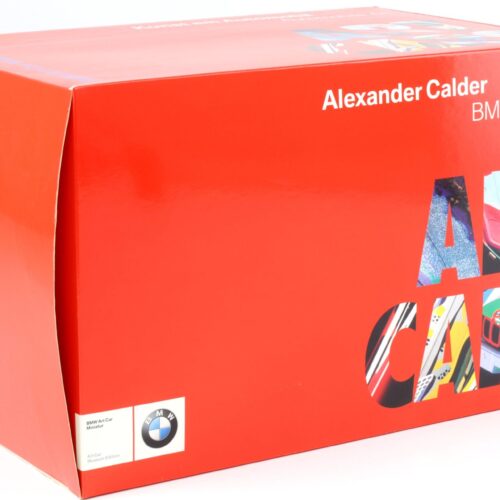 1:18 Minichamps BMW 3.0 CSL Alexander Calder ART CAR DEALER VERSION