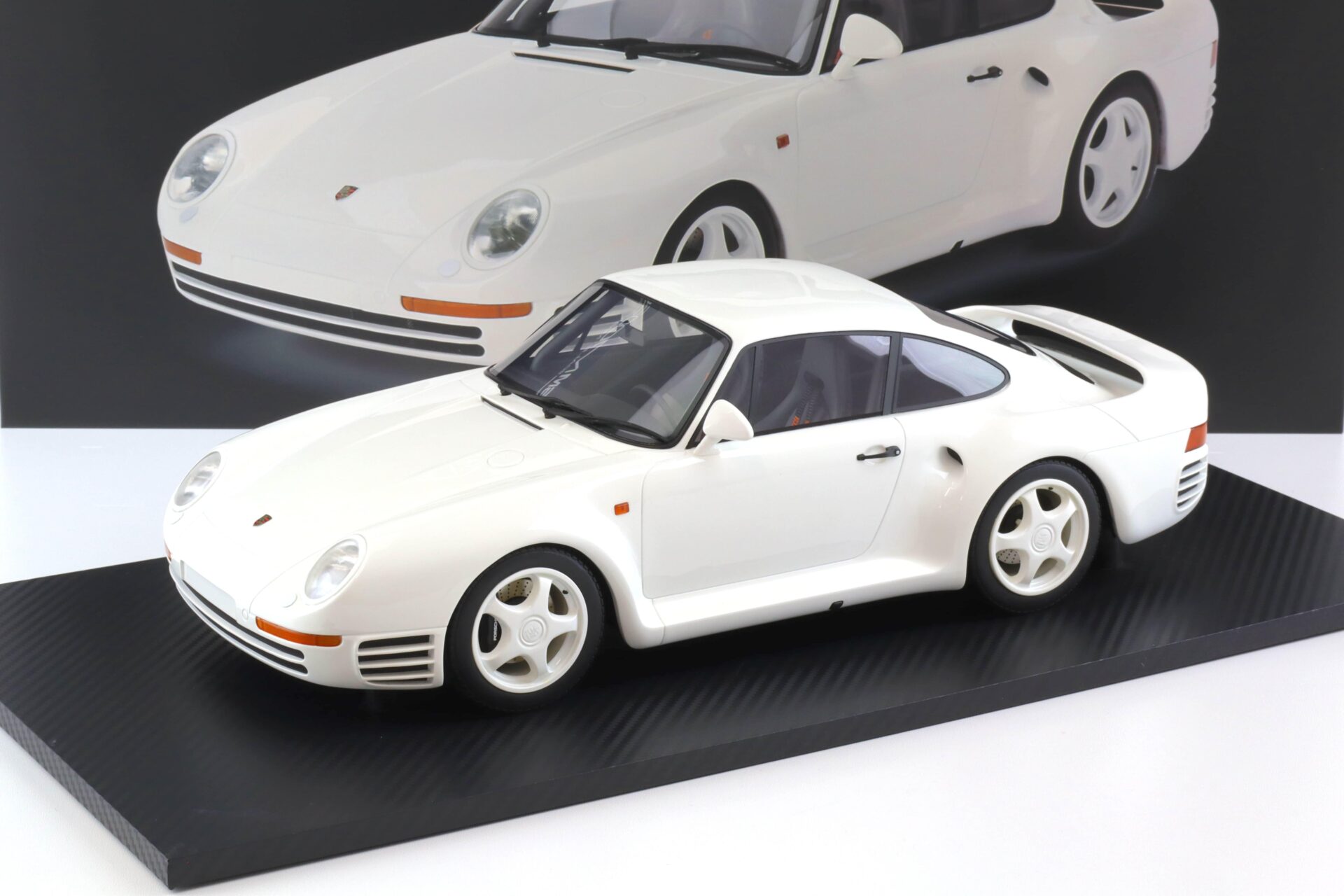 1:12 TSM Model Porsche 959 Sport Coupe Grand Prix white 1983