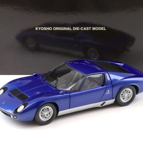1:18 Kyosho Lamborghini Miura P400 Coupe blue metallic 08312BM