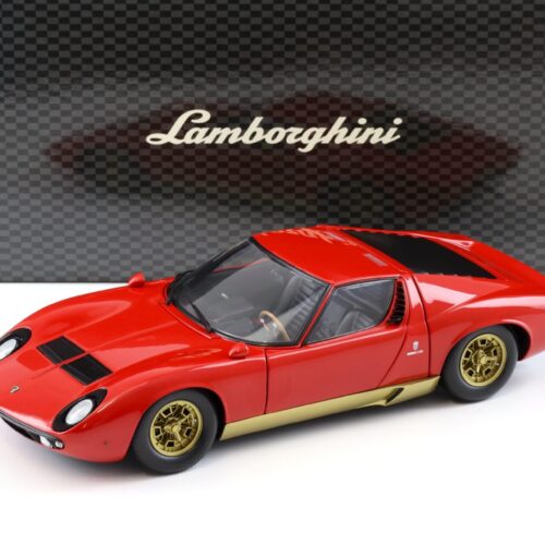 1:18 Kyosho Lamborghini Miura P400 Coupe red/ gold 08312R