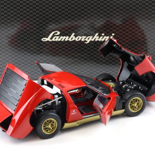 1:18 Kyosho Lamborghini Miura P400 Coupe red/ gold 08312R