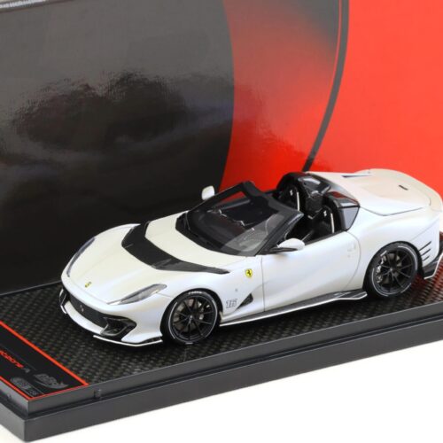 1:43 BBR Ferrari 812 Competizione A Aperta Bianco Onda Leclerc - Limited 156 pcs.