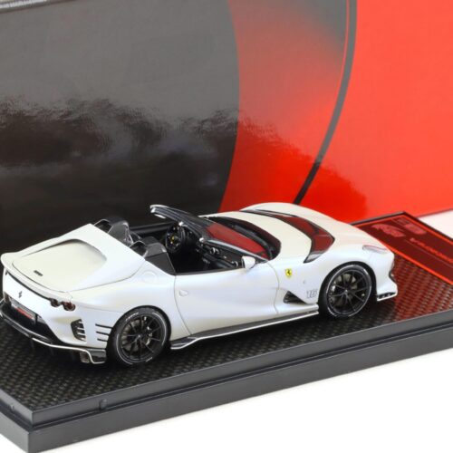 1:43 BBR Ferrari 812 Competizione A Aperta Bianco Onda Leclerc - Limited 156 pcs.