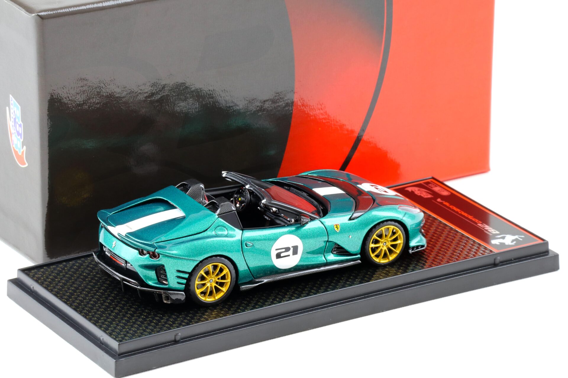 1:43 BBR Ferrari 812 Competizione A Aperta Green Jewel - Limited 65 pcs.