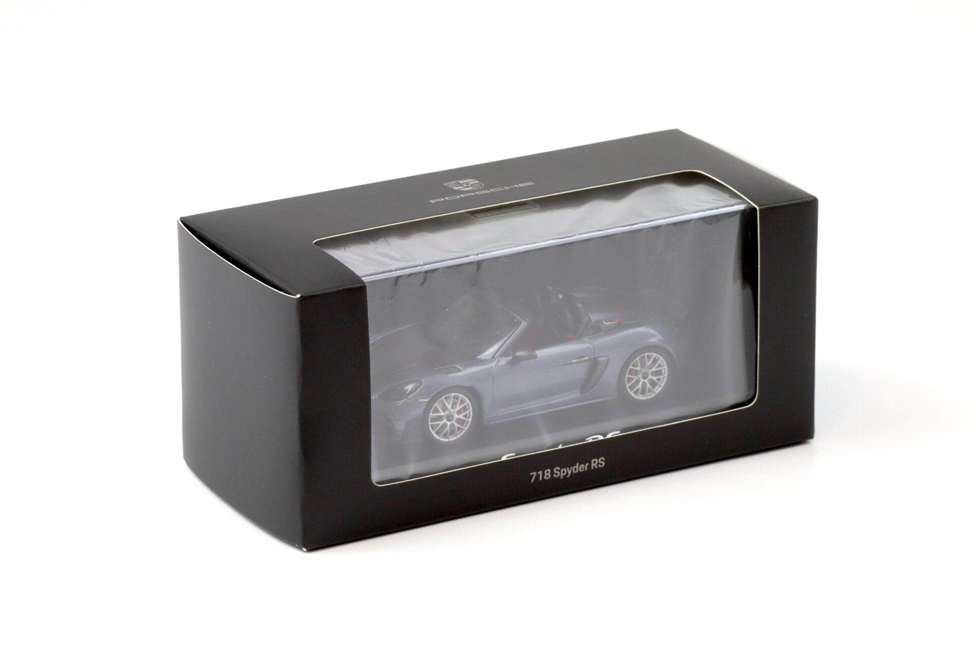 1:43 Spark Porsche 718 Spyder RS (982) vanadium grey/ red interior WAP DEALER