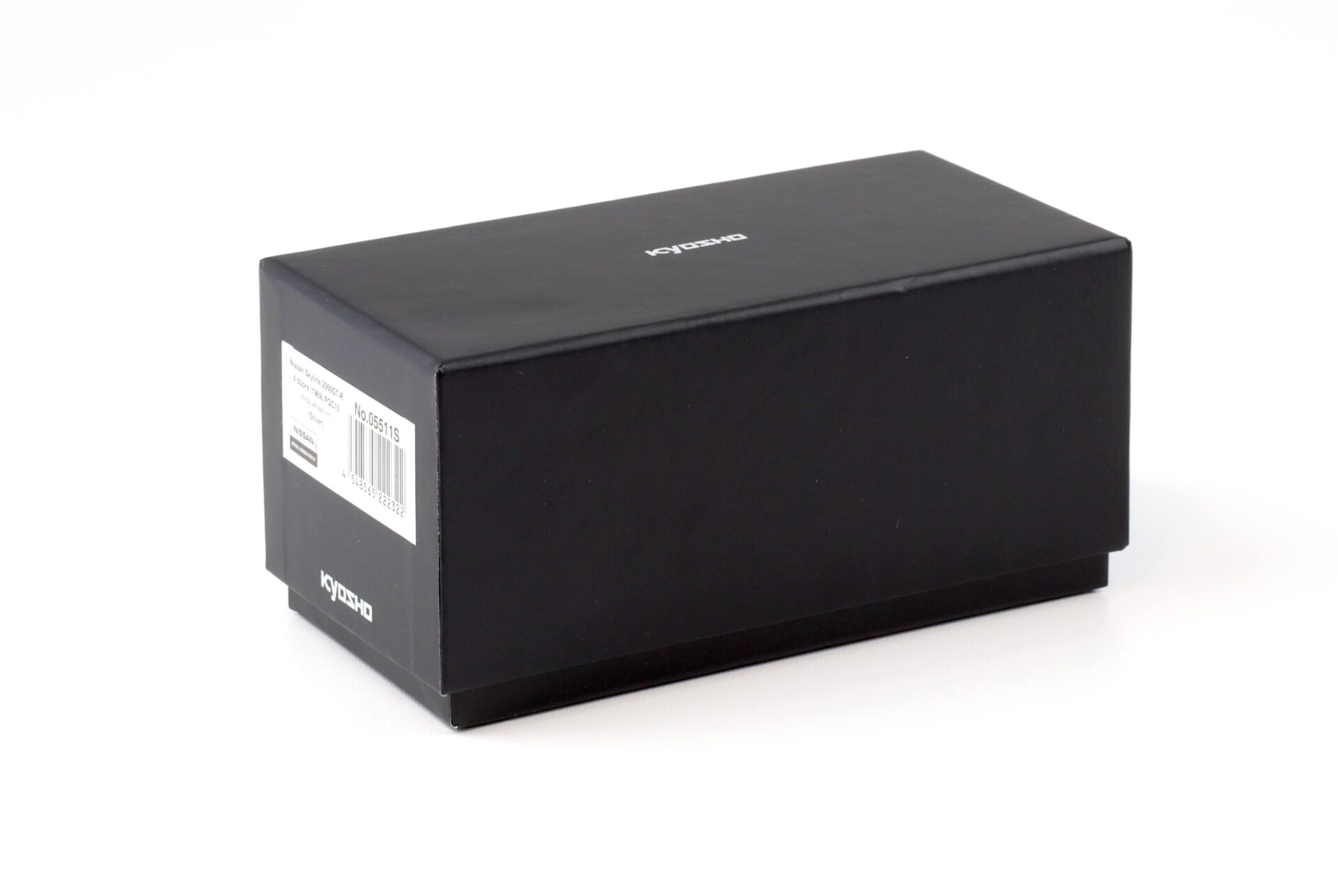 1:43 Kyosho Nissan Skyline 2000 GT-R 4 doors (1969) PGC10 wide wheel silver