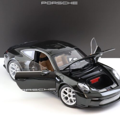 1:18 Norev Porsche 911 992 S/T Coupe dark Olive green/ Cognac interior WAP DEALER