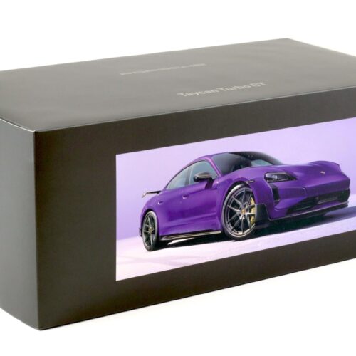1:18 Minichamps Porsche Taycan Turbo GT Weissach Package purple sky metallic WAP DEALER