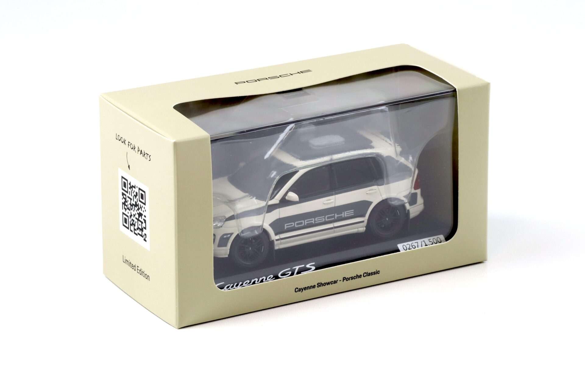 1:43 Minichamps Porsche Cayenne GTS (E1) ShowCar white WAP DEALER