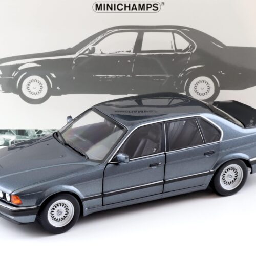1:18 Minichamps BMW 730i E32 Limousine 1986 grey metallic