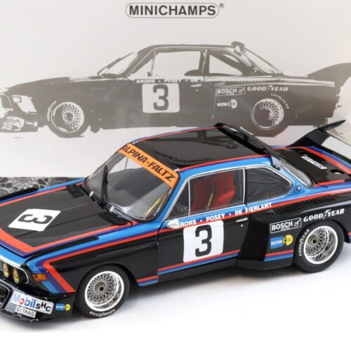 1:18 Minichamps BMW 3.5 CSL Gr.5 #3 De Fierlant/ Grohs 6h Silverstone 1976