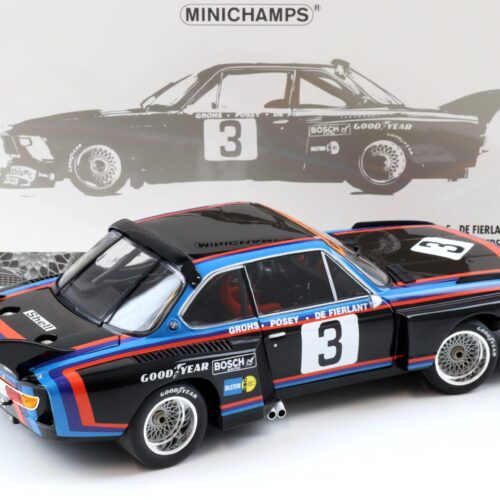 1:18 Minichamps BMW 3.5 CSL Gr.5 #3 De Fierlant/ Grohs 6h Silverstone 1976