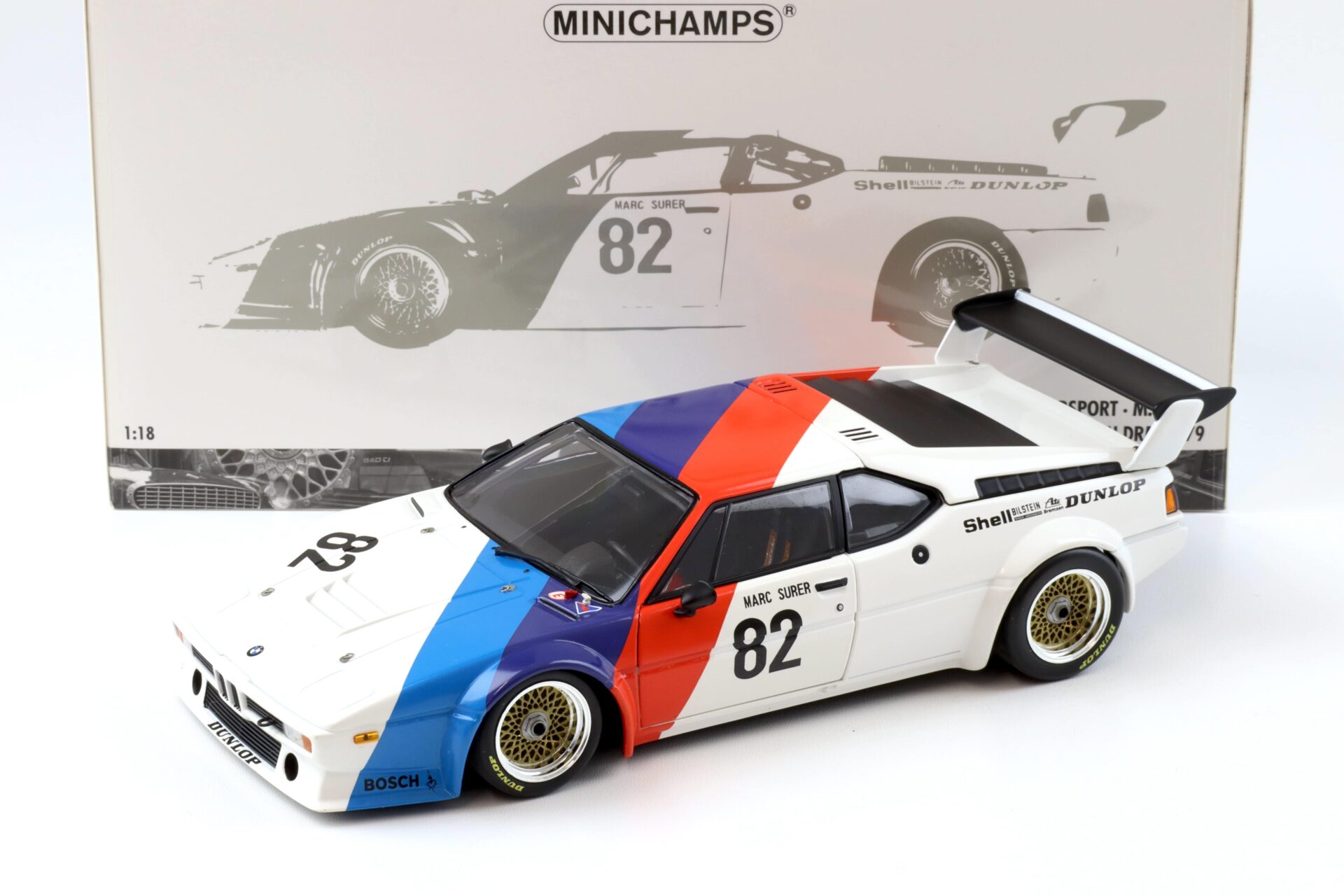 1:18 Minichamps BMW M1 ProCar BMW Motorsport Marc Surer Eifelrennen DRM 1979