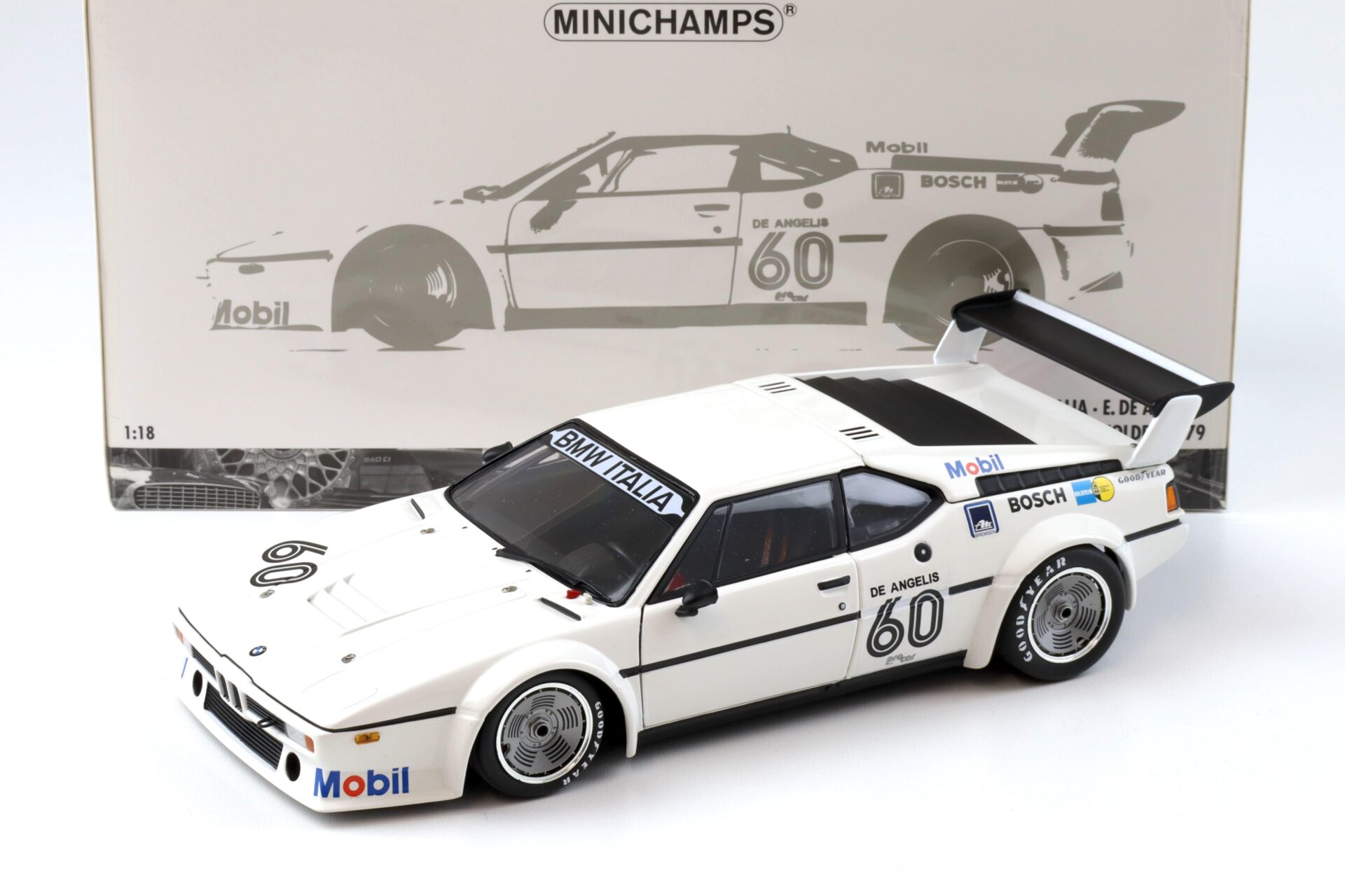 ID 97512 orig.jpg 1:18 Minichamps BMW M1 ProCar BMW Italia Angelis #60 Winner Procar Series Zolder 1979