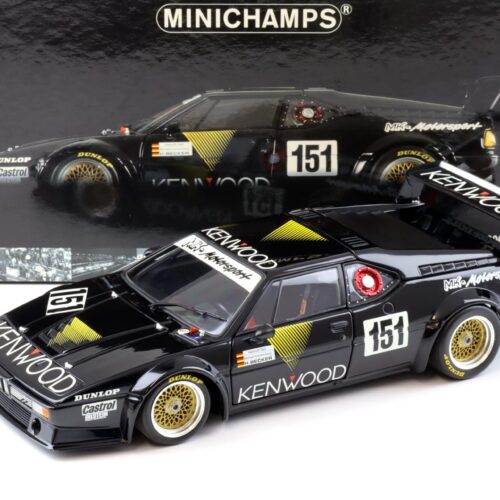 1:18 Minichamps BMW M1 ProCar ADAC 1000km 1986 KENWOOD #151 Krankenberg
