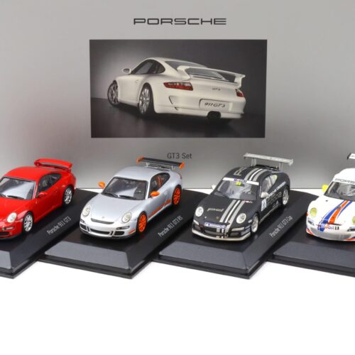 1:43 Minichamps Porsche 911 997 GT3 SET 4 pcs. RS, CUP, RSR WAP DEALER