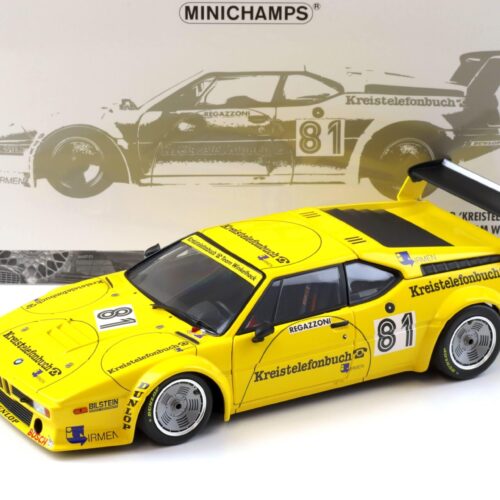 1:18 Minichamps BMW M1 ProCar KREISTELEFONBUCH Team Winkelhock Regazzoni DRM 1979