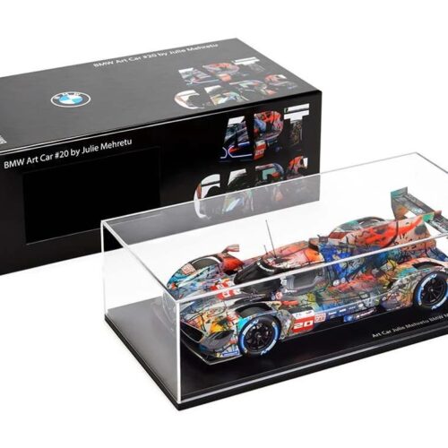 1:18 Spark BMW M Hybrid V8 Hypercar ART CAR Julie Mehretu 24h Le Mans 2024 DEALER VERSION