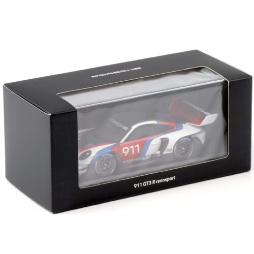 1:43 Spark Porsche 911 992 GT3 R Rennsport #911 white/red/blue WAP DEALER