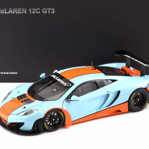 1:18 AUTOart McLAREN 12C GT3 Coupe blue/ orange 81343
