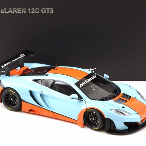 1:18 AUTOart McLAREN 12C GT3 Coupe blue/ orange 81343