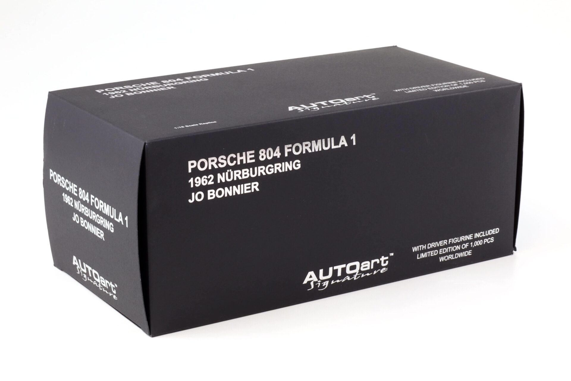 1:18 AUTOart Porsche 804 F1 Jo Bonnier #8 Nürburgring 1962 with driver 86274