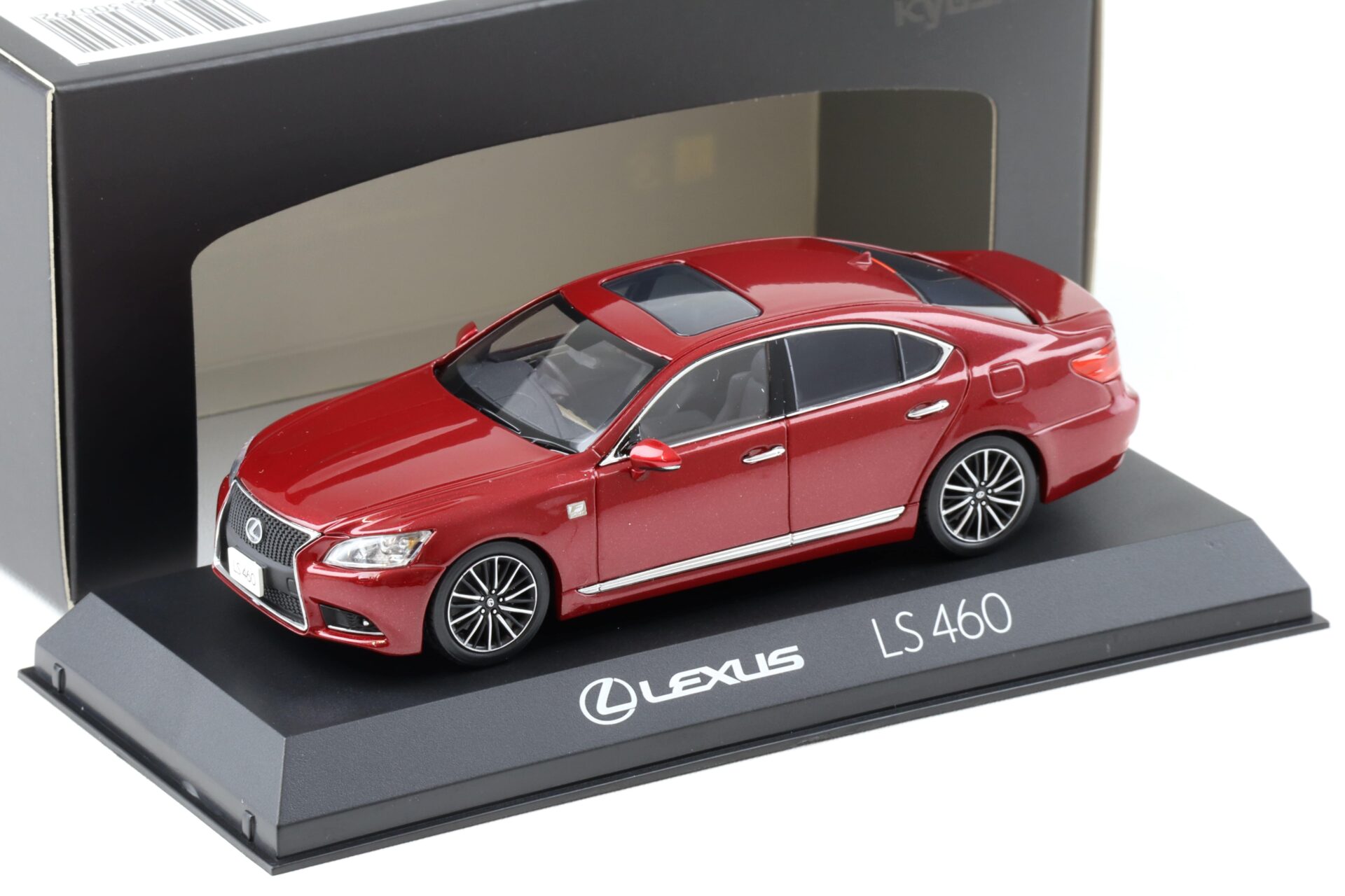 1:43 Kyosho Lexus LS460 F Sport Limousine Red metallic CS. 03659RM