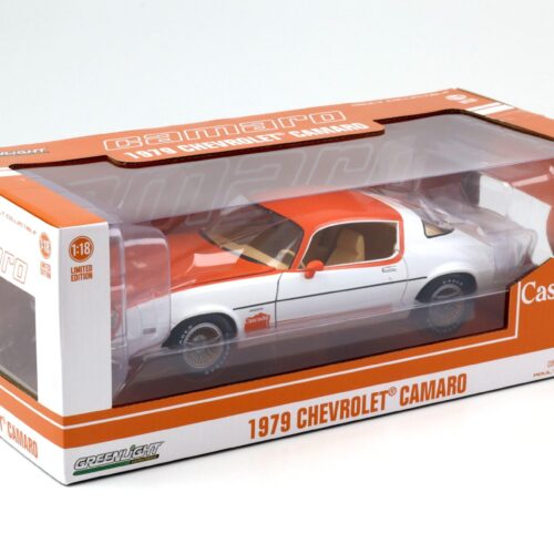 1:18 Greenlight 1979 Chevrolet Camaro Cascade Edition white/ orange