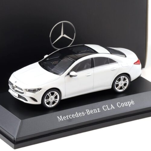 1:43 Spark Mercedes CLA Coupe C118 digital white 2019 DEALER VERSION