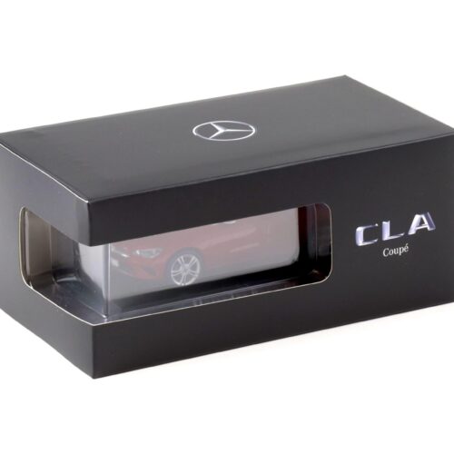 1:43 Spark Mercedes CLA Coupe C118 jupiter red 2019 DEALER VERSION